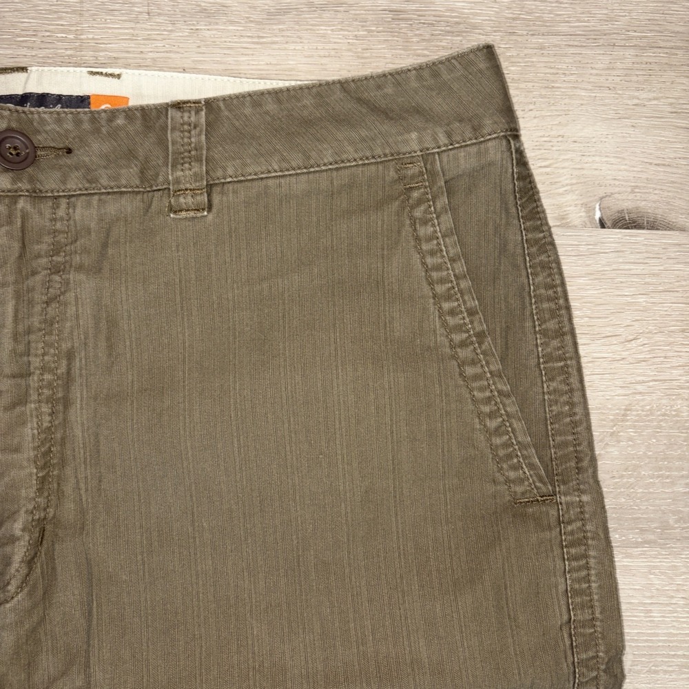 Quiksilver Casual Shorts Men's Size 34 X 21 Army Green Surf Skate Skateboard - Picture 4 of 11